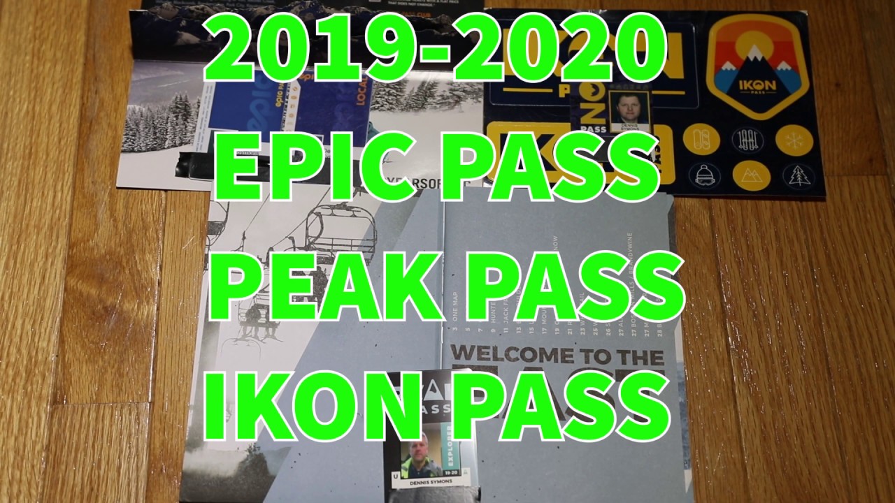 Explaining the benefits of EPIC over Peak Pass and also IKON Pass made video for East Coasters