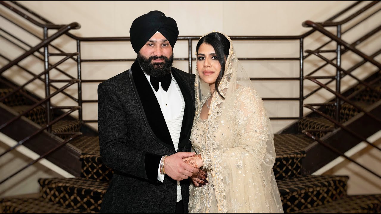 Saty & Raman  //  Wedding Reception  4K   At the City Pavilion