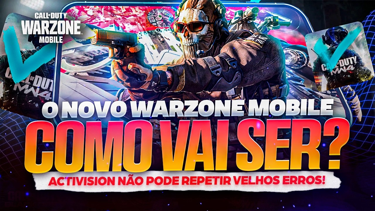 COMO VAI SER O NOVO WARZONE MOBILE?🔥🔥🔥 CALL OF DUTY WARZONE MOBILE