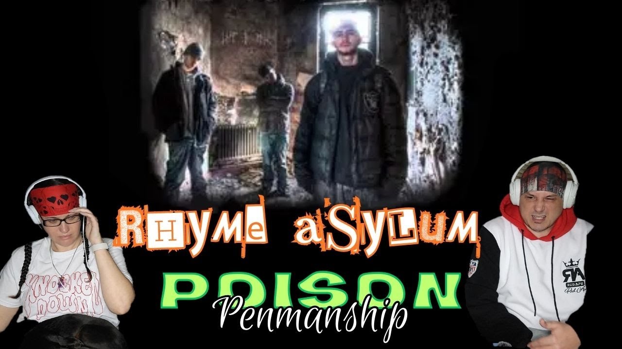 The UK Got BARS! American Millennial Couple Reacts to RHYME ASYLUM 'POISON PENMANSHIP'
