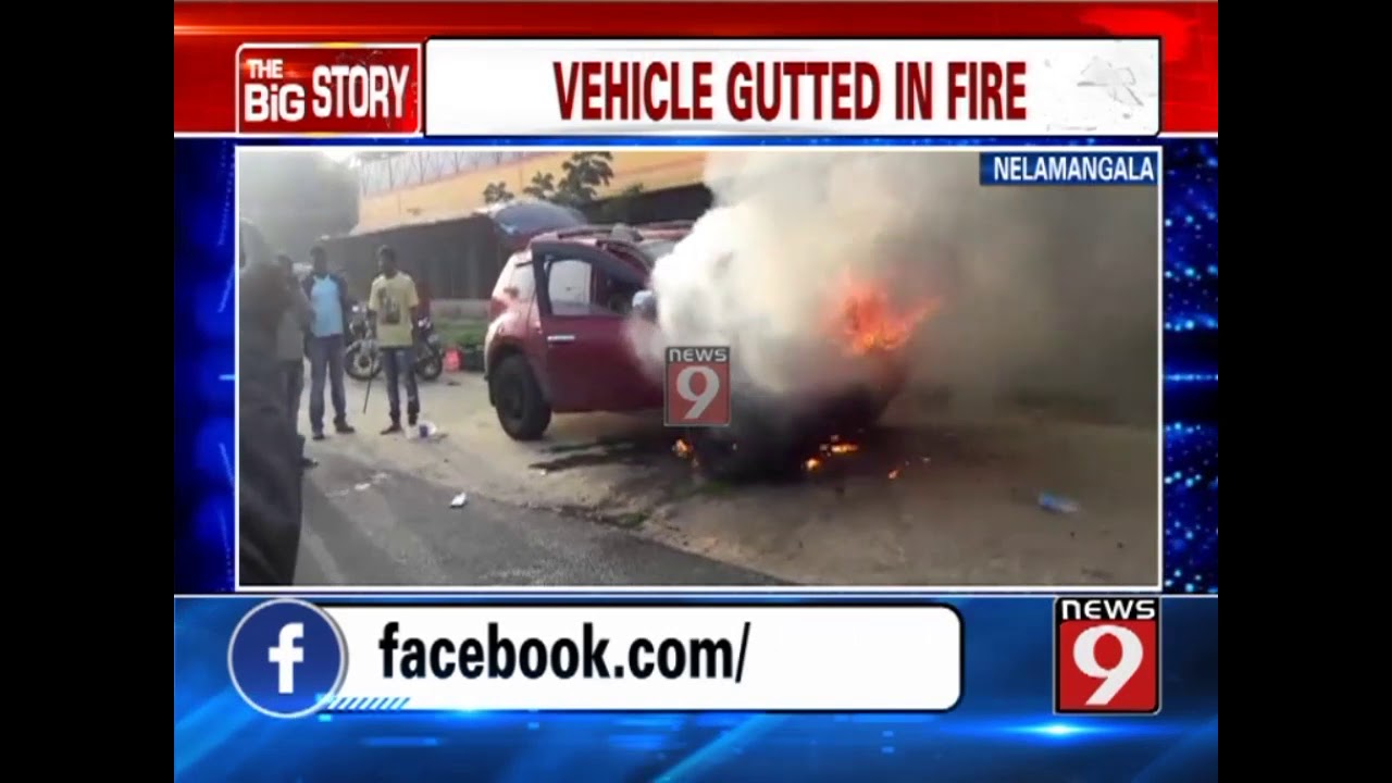 SUV gutted in accidental fire
