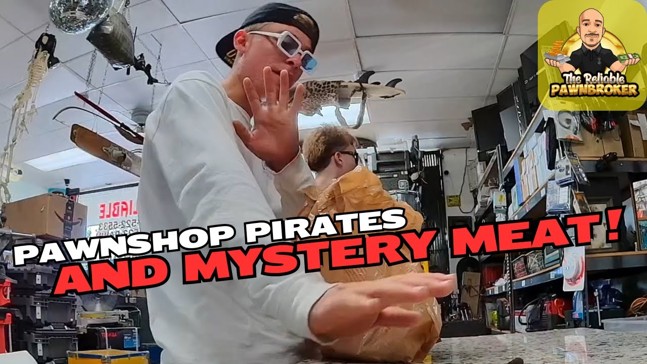 ПИРАТЫ ЛОМБАРД, ЗАГАДОЧНОЕ МЯСО, ФУТБОЛКА НАИЗНАНКУ И ЧАСЫ ИЗ ФИЛЬМА «ТИТАНИК»?