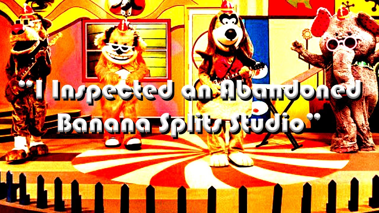 «Я осмотрел заброшенную студию Banana Splits» Ханна-Барбера Крипипаста