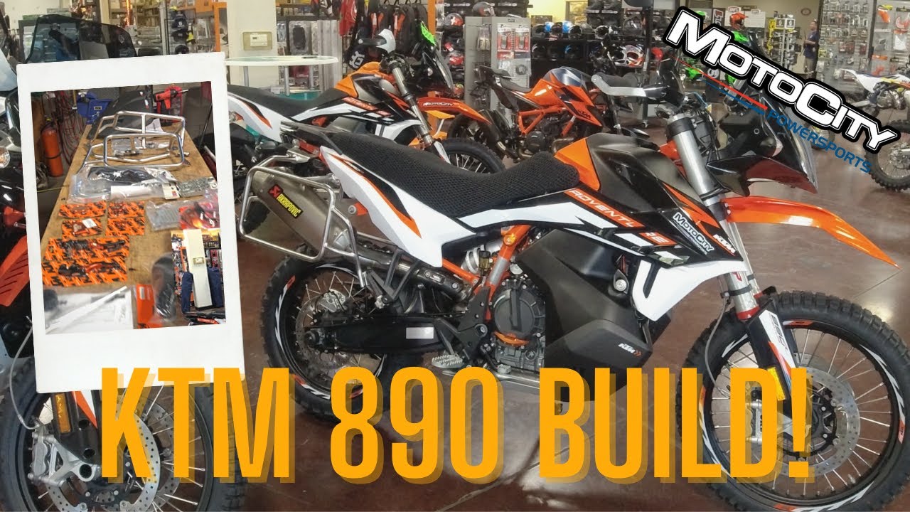 KTM 890 Adventure R Bike Build with KTM PowerParts from @KTMPartsPro