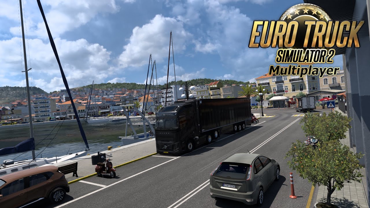 NIEUWE VOLVO FH6 AERO! Euro Truck Simulator 2 MP {G29}
