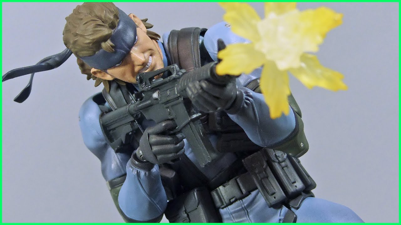 【ゆるレビュー】巳年が終わる前にやって来たfigmaのソリッド・スネーク（真）を紹介するよ【figma 645 ソリッド・スネーク MGS2 ver. アップデートエディション】