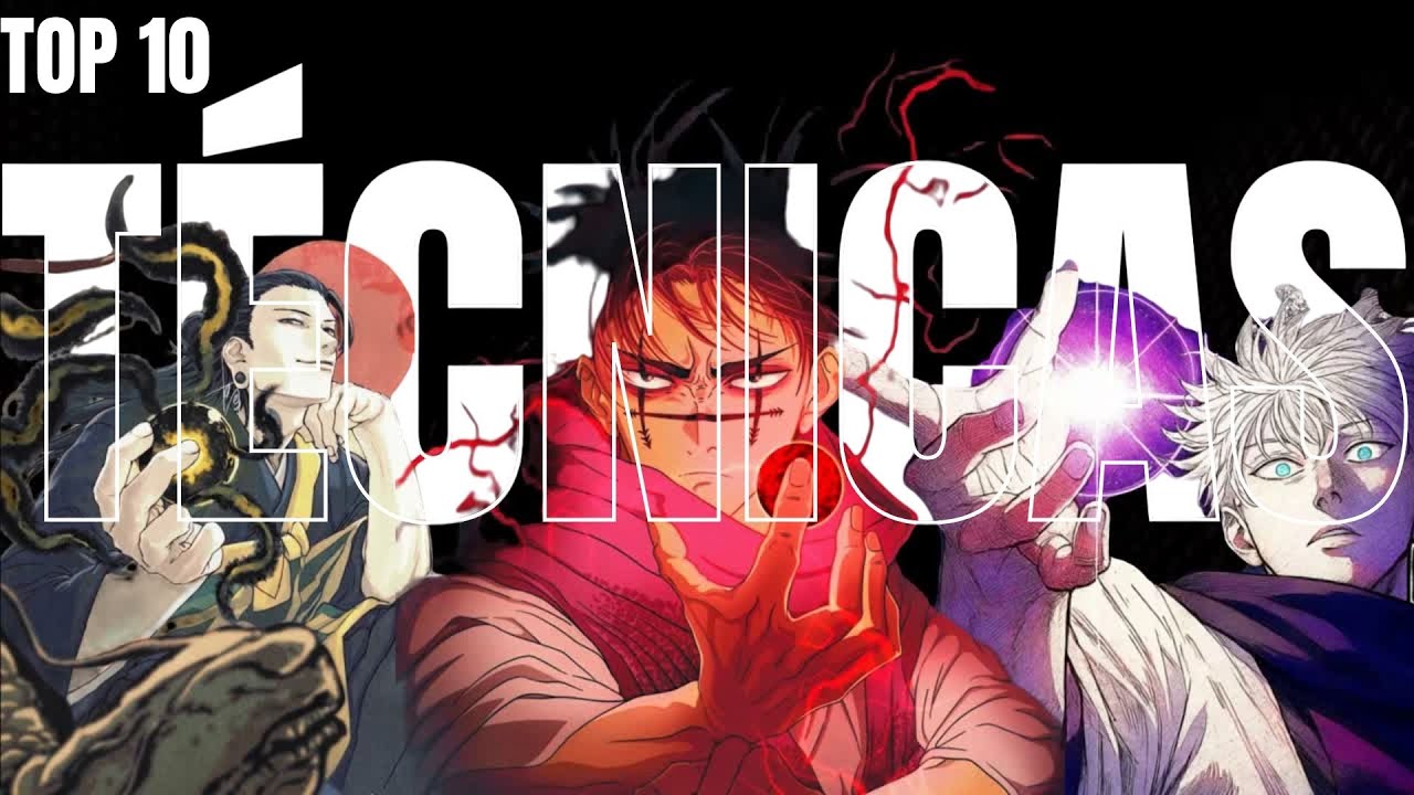 As 10 TÉCNICAS INATAS MAIS PODEROSAS de JUJUTSU KAISEN - RANKING ATUALIZADO!
