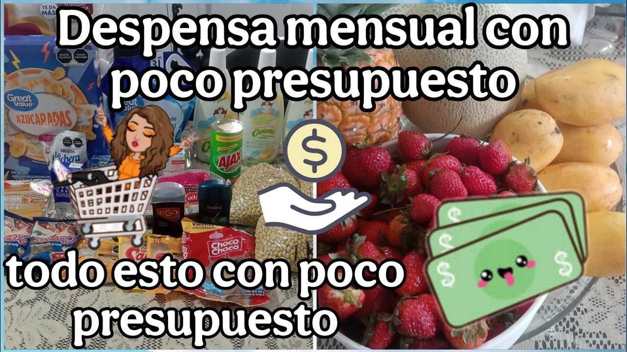 🛍️🛒 RESTOK MENSUAL DE MARZO💵 TODA ESTA DESPENSA CON MUY POCO PRESUPUESTO 💵😱