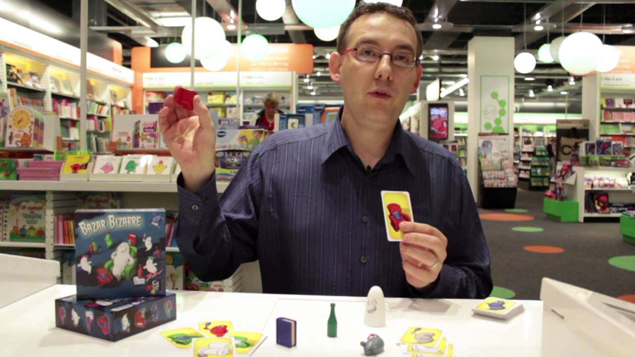 Bazar Bizarre de Gigamic, un jeu diabolique qui va vous en faire voir de toutes les couleurs !