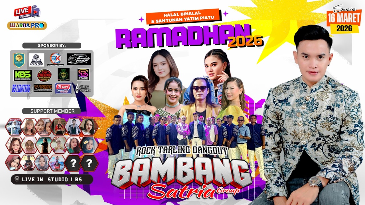 🔴PENTAS SILATURAHMI & SANTUNAN YATIM PIATU || BAMBANG SATRIA GROUP - RAMADHAN 2026