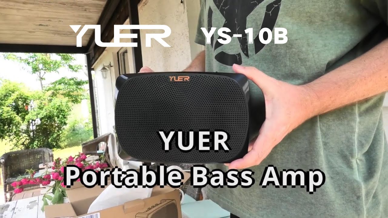 YUER YS-10B Portable Bass Amp with Bluetooth We do care about bass