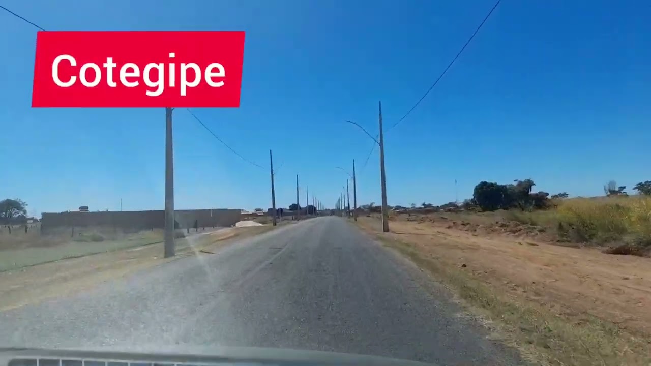 viagem para cotegipe Bahia BR 242 depois de Barreiras Bahia