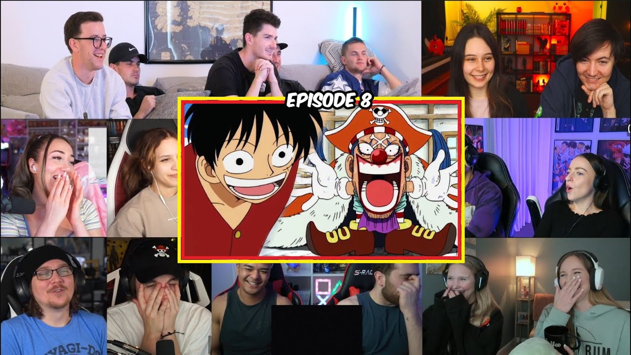 One Piece Episode 8 Reaction Mashup | ワンピース