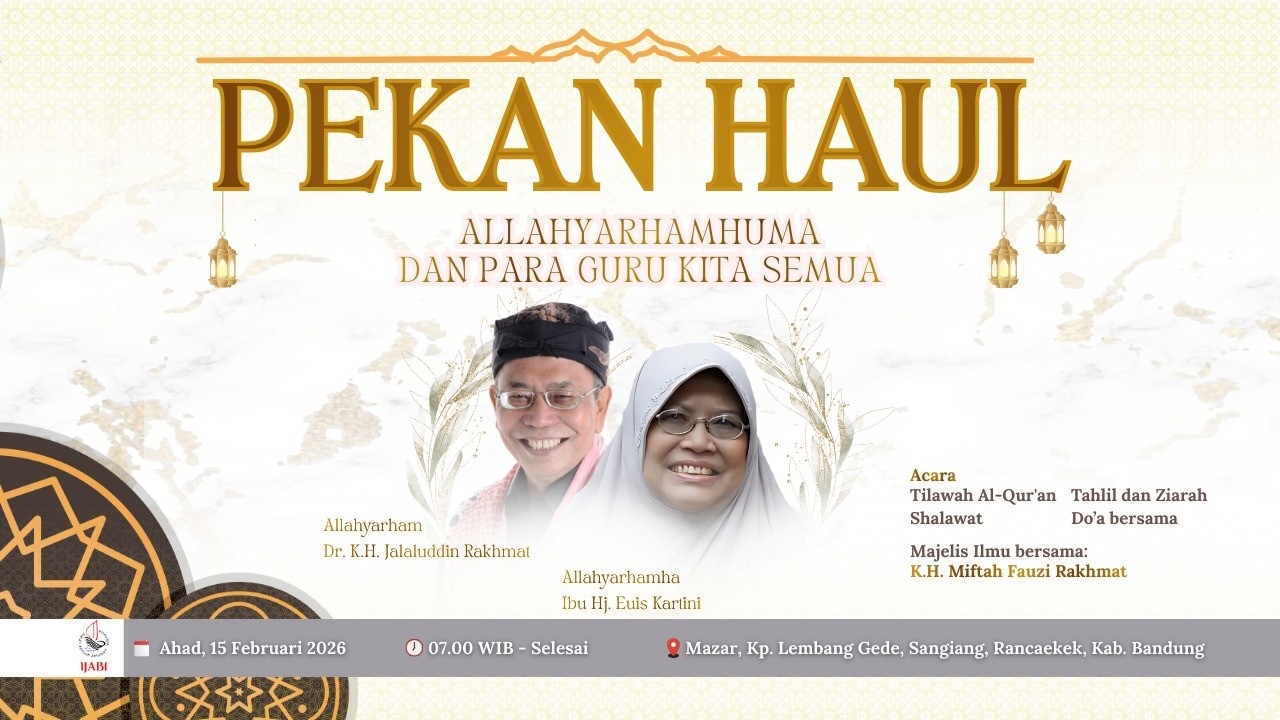 Pekan Haul | KH. Miftah F. Rakhmat