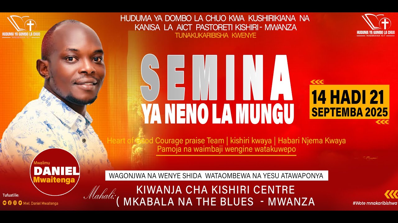 LIVE 🔴: SOMO - FAHAMU NAMNA MUNGU ANAVYOFANYA KAZI UPANDE WAKO. 