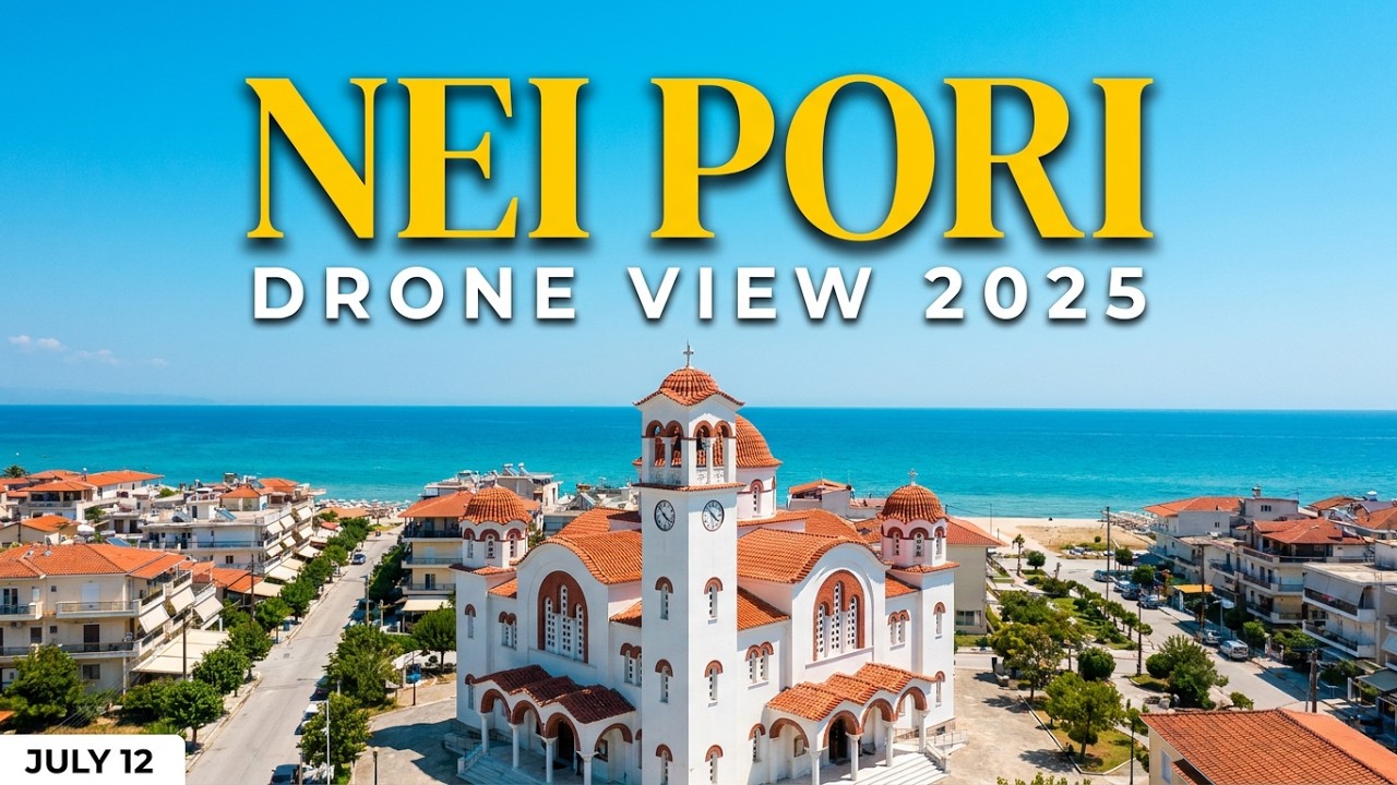 Nei Pori Drone Video July 12 2025 Saint Marina Church