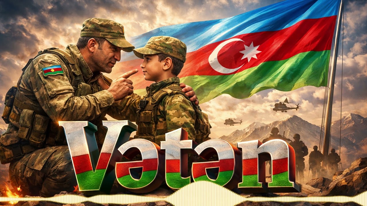 Vətən Mahnısı 2026 | Azərbaycan Bayrağı və Qarabağ Ruhu