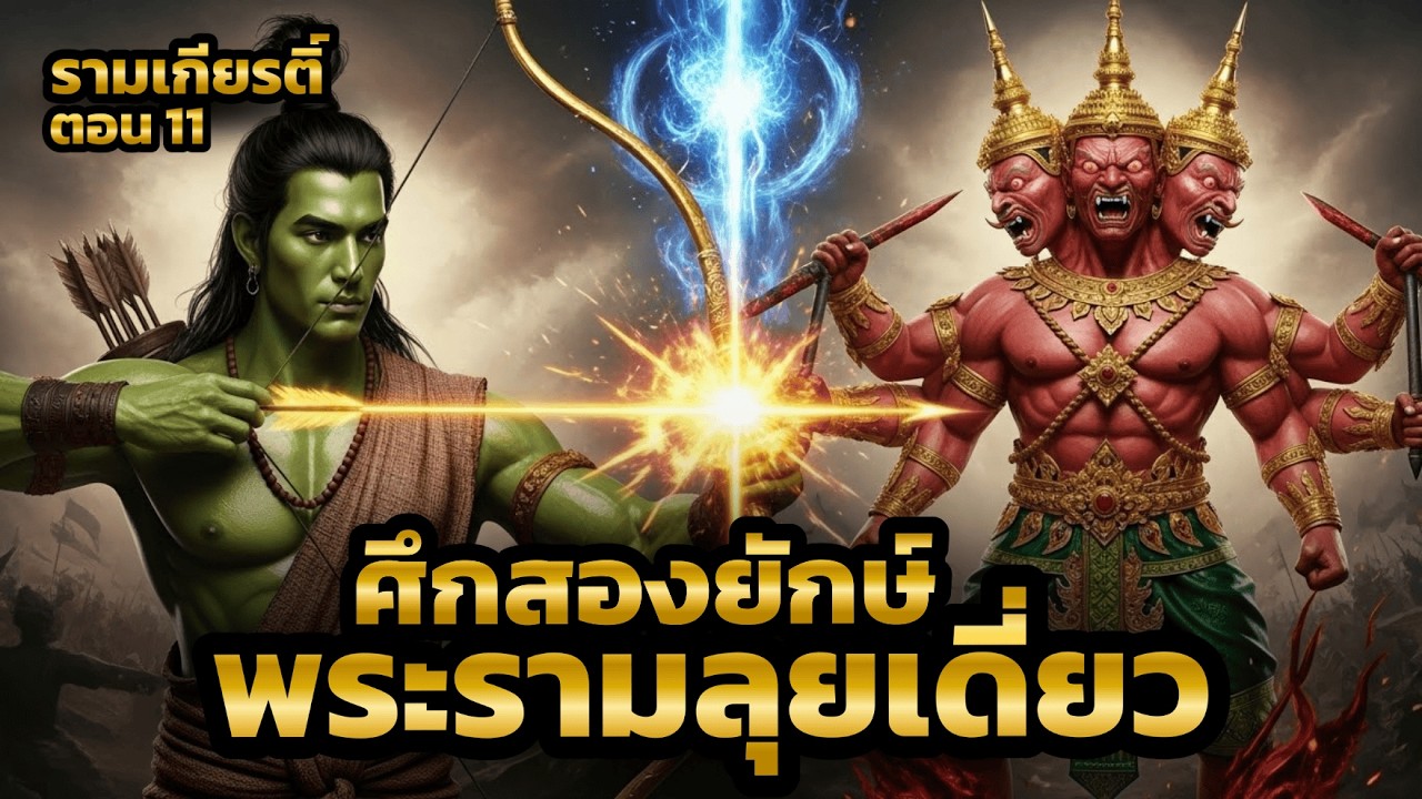 ยักษ์เล่ารามเกียรติ์ 11 ศึกสองยักษ์ พระรามลุยเดี่ยว และคำโกหกของนางสำมนักขา
