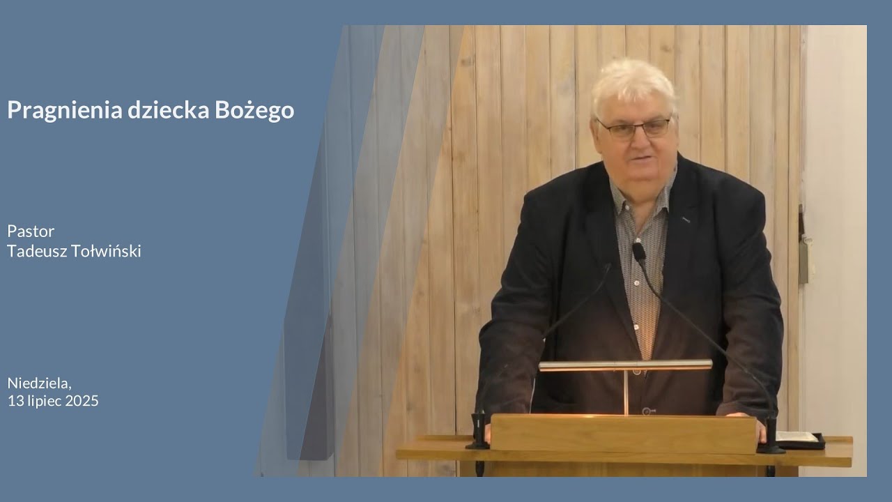 Pragnienia dziecka Bożego - 13.07.2025