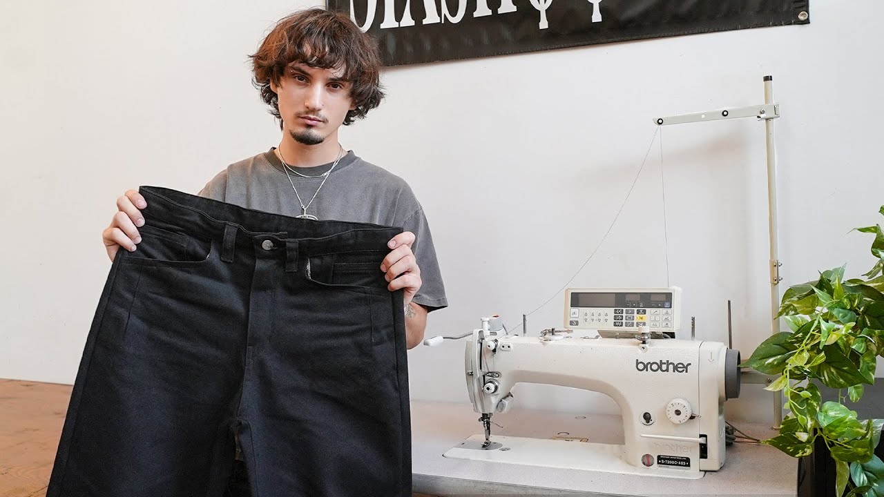 Sewing A Pair Of Jeans For My Clothing Brand