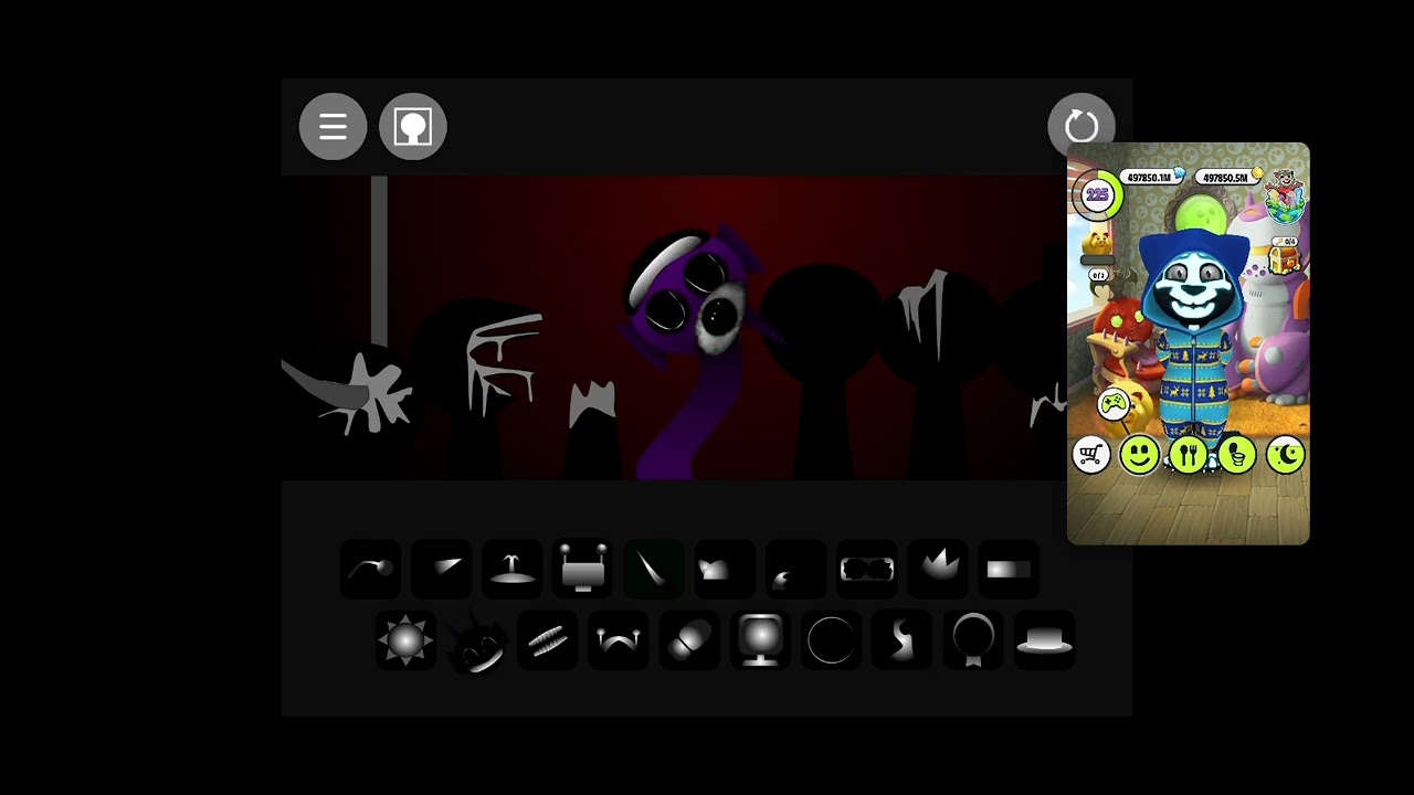 Sprunki phase 5 fake but it's talking tom reapeat