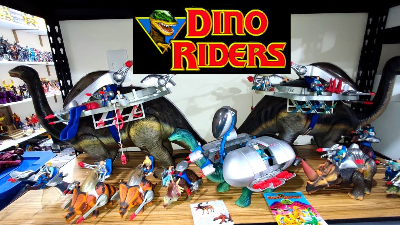 DINO RIDERS COLECCION PARTE 2 JUGUETES ANTIGUOS