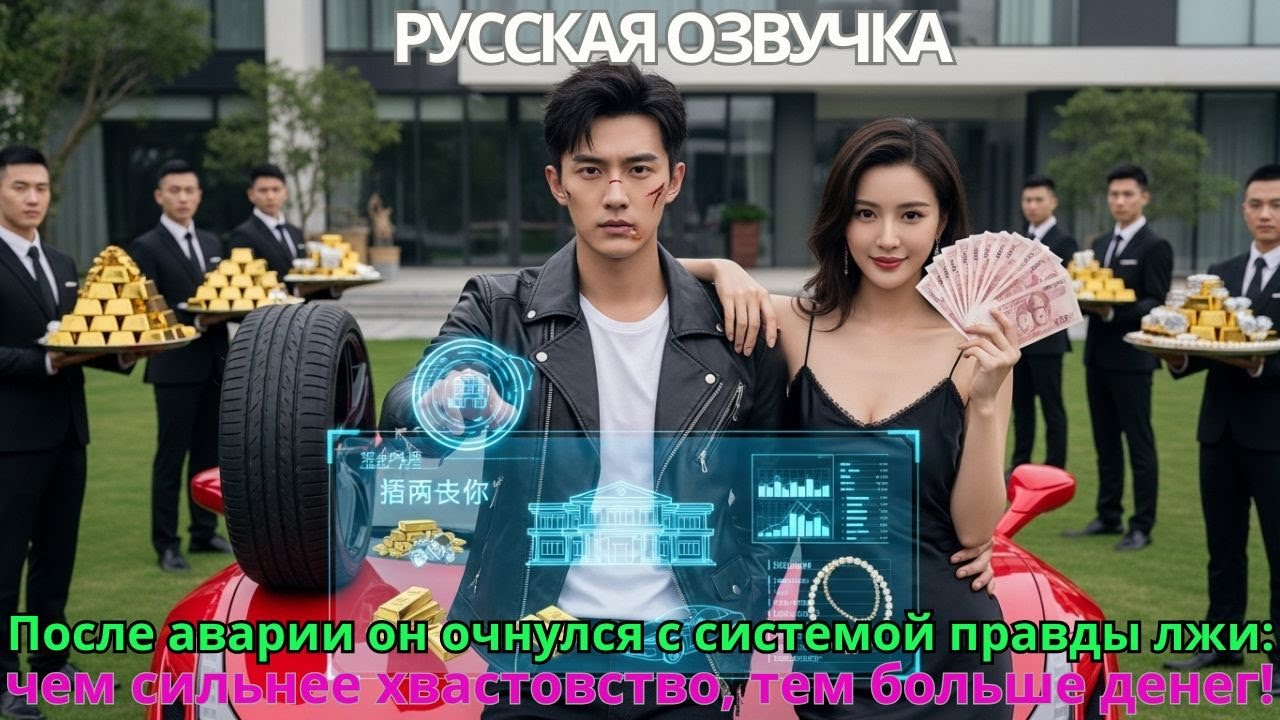 После аварии он очнулся с системой правды лжи: чем сильнее хвастовство, тем больше денег!#дорама