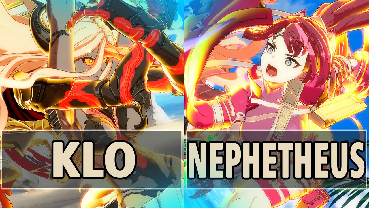 GBVSR:🔥klo (Versusia) Vs Nephetheus (Meg)🔥| High Level Gameplay.