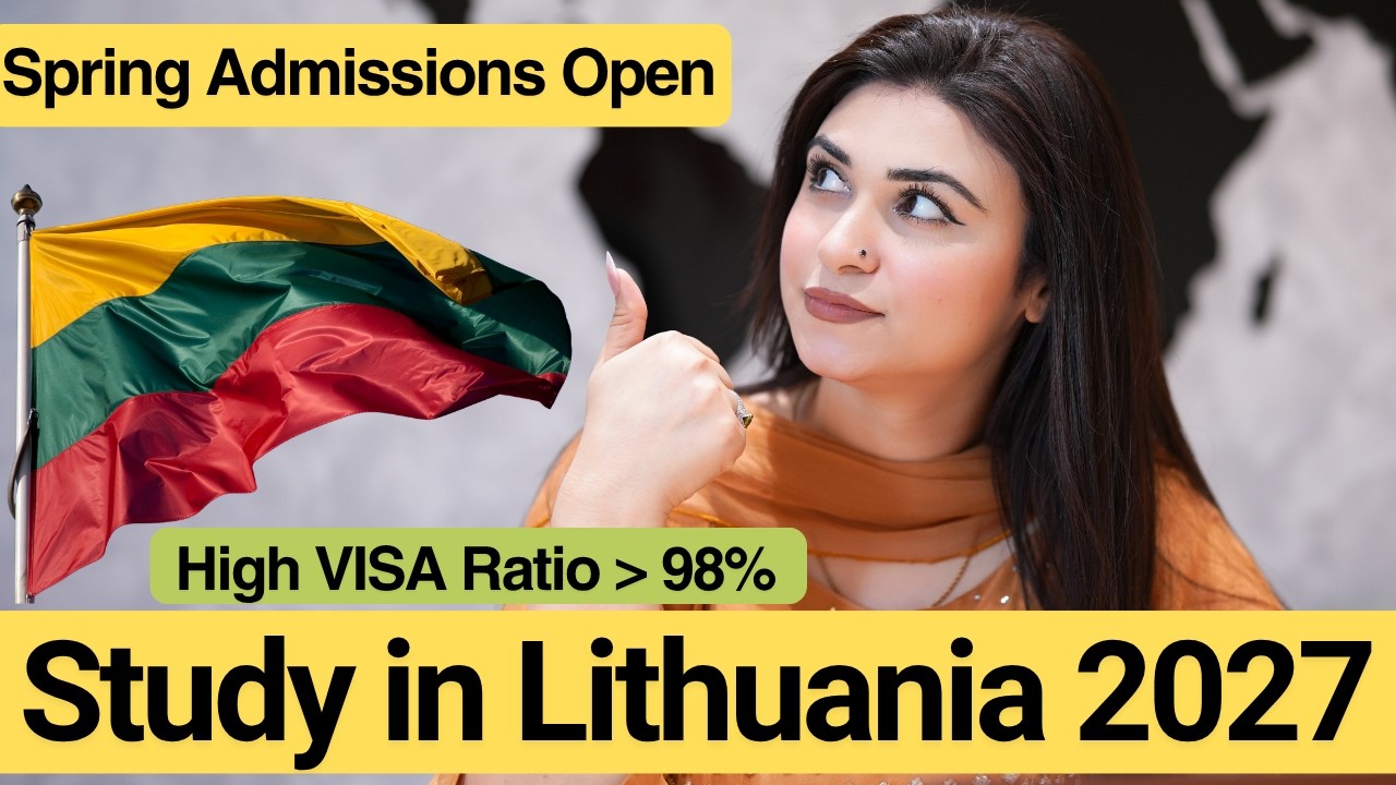 Lithuania: 98% Visa Approval for Pakistani Students | Lithuania Spring 2027 Admission Update