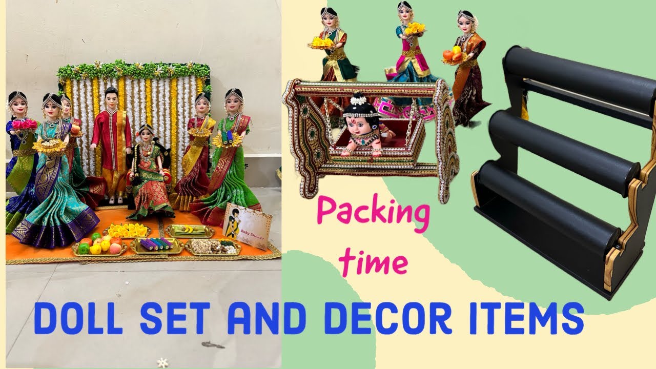 Baby shower doll sets and decor items. What’s app-9986461947 for queries