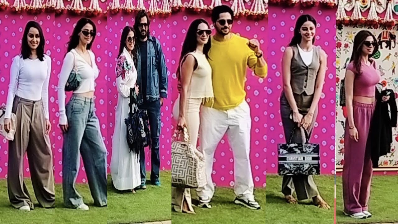 Anant Ambani & Radhika Merchant Pre-Wedding, Bollywood Celebrities Arrive at Jamnagar Gujarat