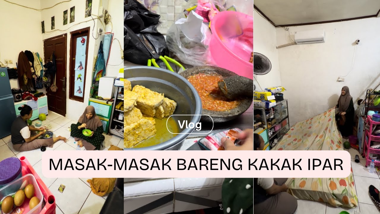 Masak-masak bareng kakak ipar
