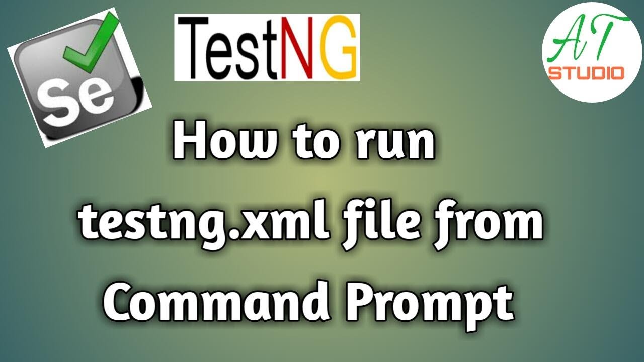 How to run testng.xml file from Command Prompt ?