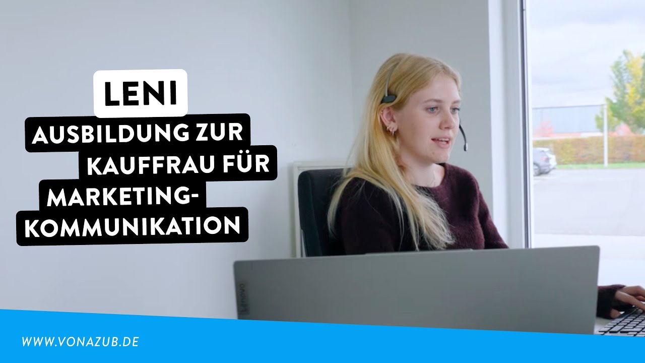 Ausbildung zur Kauffrau für Marketingkommunikation