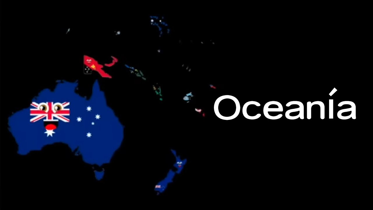 Ocean&iacute;a/Continente de Ocean&iacute;a/Geograf&iacute;a de Ocean&iacute;a