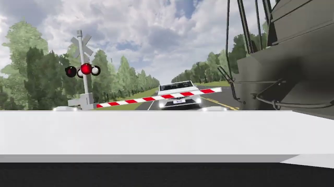 Train car crash