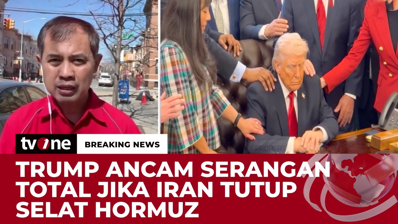 Trump Ancam Iran, jika Selat Hormuz Ditutup akan Ada Serangan Brutal dari AS | Breaking News