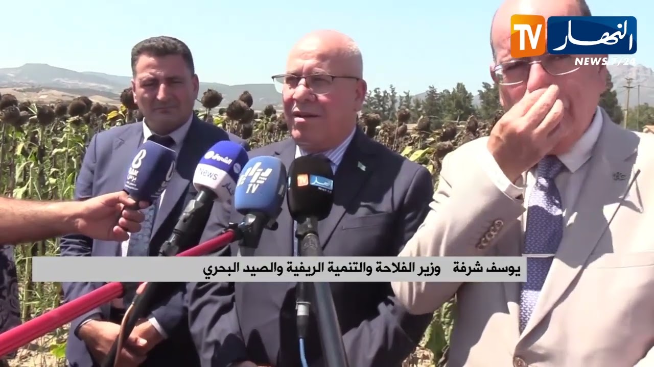 بجاية : وزير الفلاحة يشرف على تدشين مخزن للحبوب