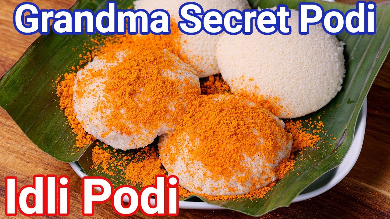 Idli Podi Recipe | Idli Milagai Podi - Magic Gun Powder - Grandma Secret - Side Dish for Idli, Dosa
