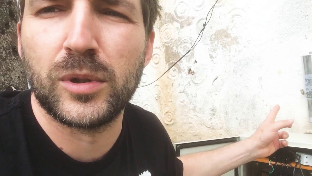 Aterramento e rede elétrica no estudio