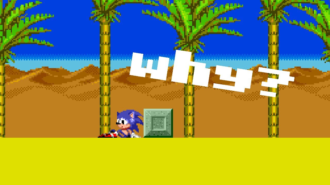 desert bus but it in classic sonic simulator and it only lasts 20 minutes (why)