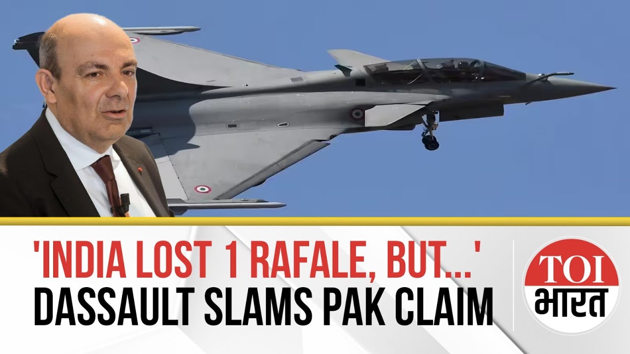 India Lost 1 Rafale Jet During Op Sindoor, But Pakistan Did Not Do It: Dassault CEO's Fresh Claim