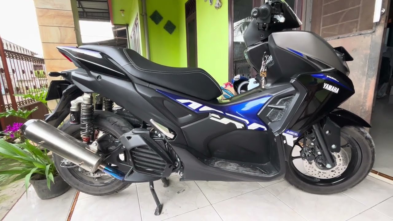 Cara mengganti knalpot Aerox Alpha