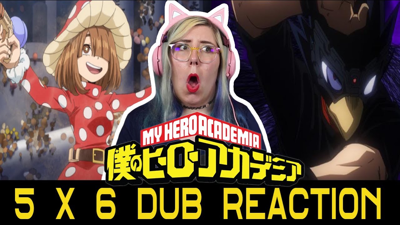 MUSHROOMS AND COMICS?!?  - My Hero Academia 5 x 6 ( DUB ) Reaction - Zamber Reacts