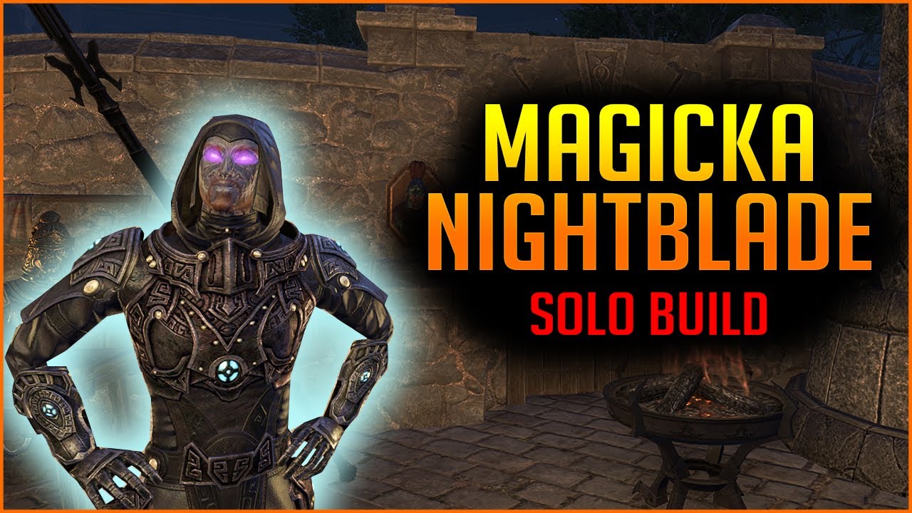 Powerful SOLO Nightblade Build for ESO (Elder Scrolls Online) - ⭕Magicka Nightblade⭕