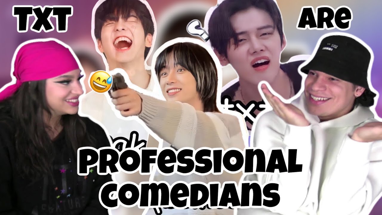 Siblings react to 'How to be Funny ft TXT' 😭