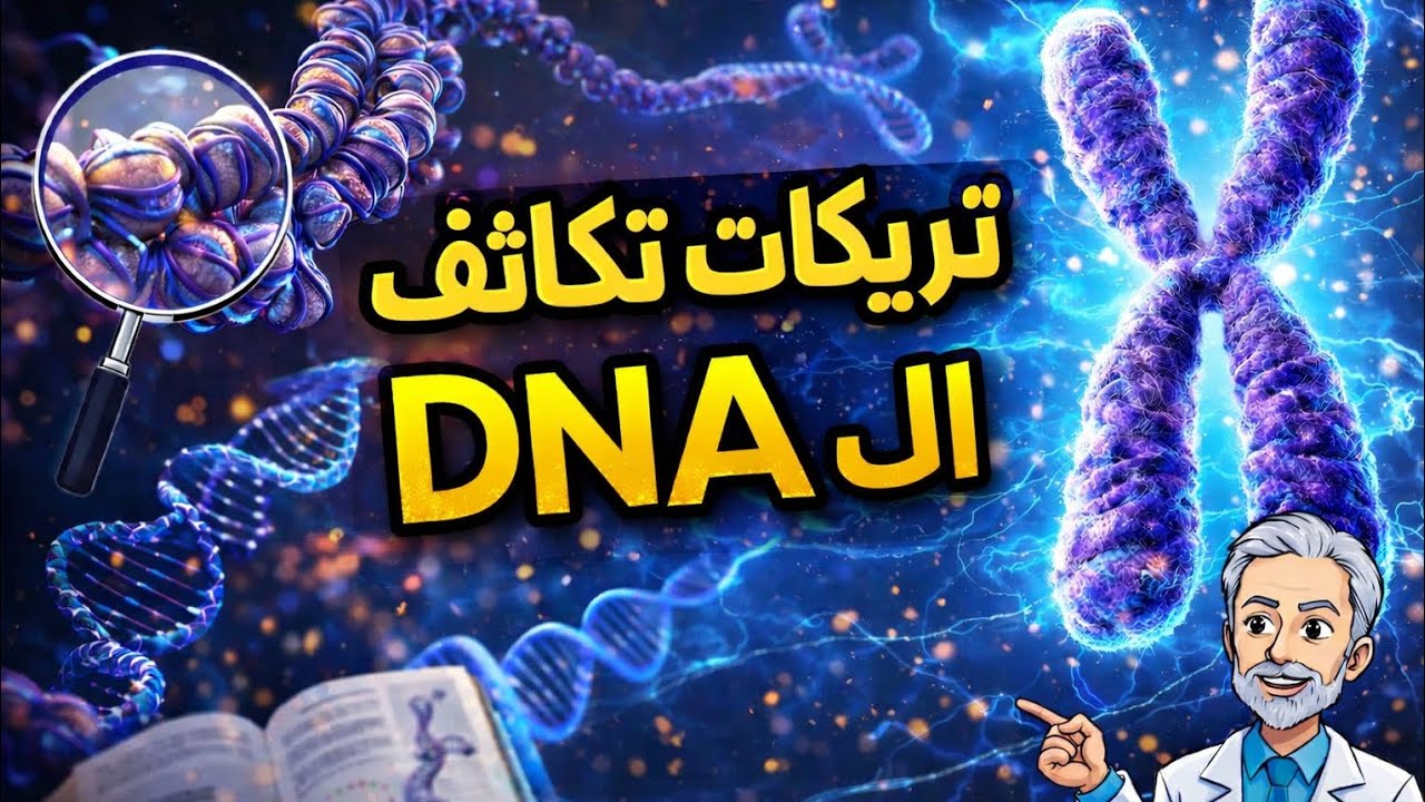 تابع افكار تكاثف DNA  موضع امتحان ( فكره رقم 5 )