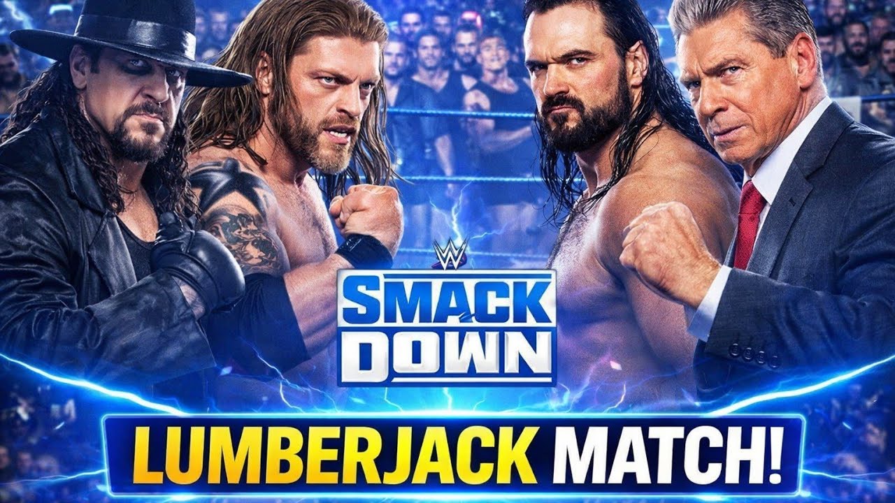 Edge & The Undertaker vs Drew McIntyre & Vince McMahon | Lumberjack Match | Full Match