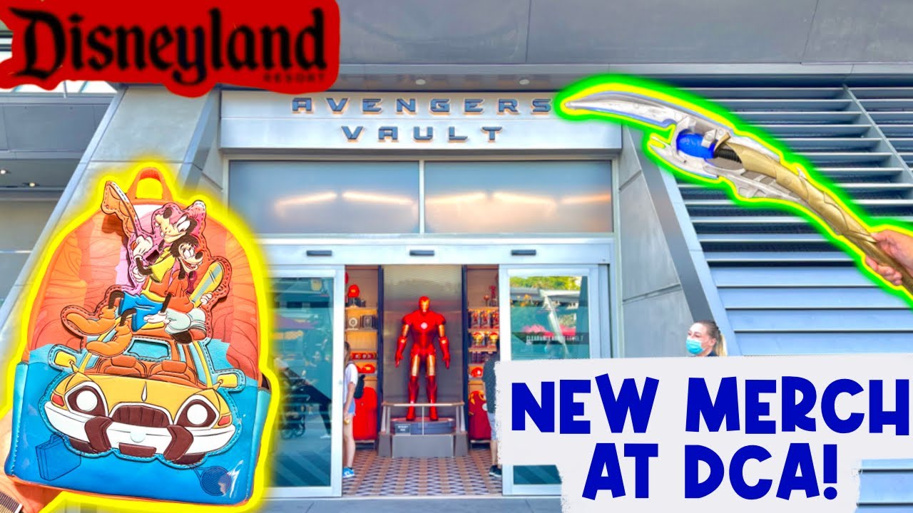 The Disneyland Resort Gets A New Marvel  Store | New Marvel Merch, Loungefly Bag And Ears At DCA