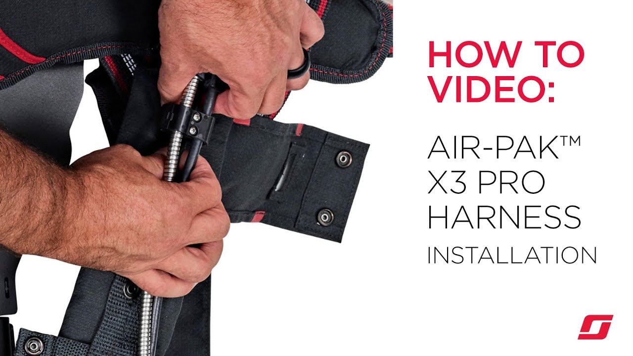 Air-Pak™ X3 Pro Harness Installation